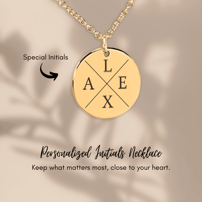 Custom Initials Necklace